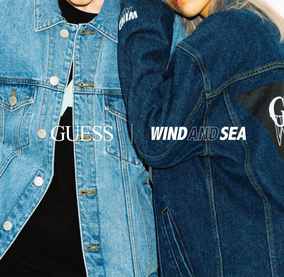 WIND AND SEA × GUESS】2020SSコラボコレクションが4月8日/4月10日に 