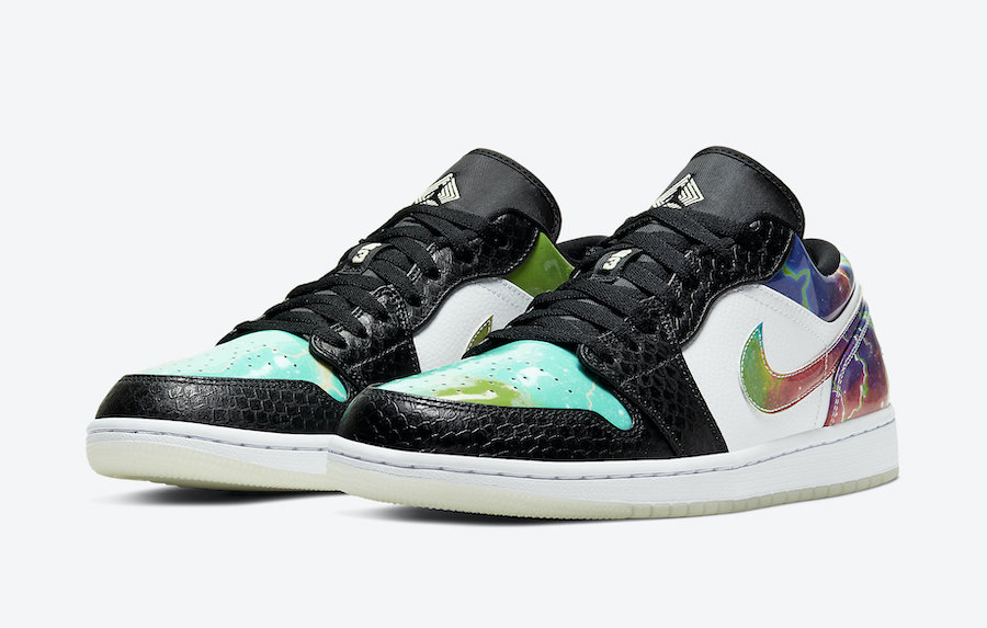 Nike】Air Jordan 1 Low “Galaxy Snakeskin”が2020年近日発売予定 | UP 