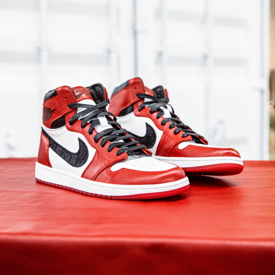 NIKE AIR JORDAN 1 HIGH OG CHICAGOカスタム