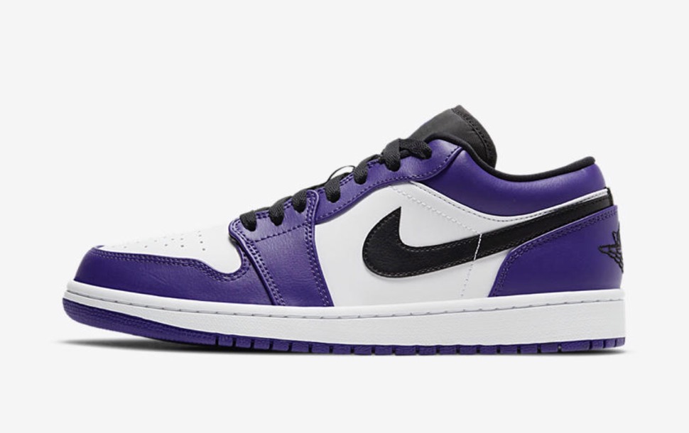 Nike】Air Jordan 1 Low “Court Purple”が国内10月28日に再販売予定 ...