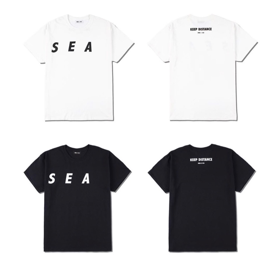 WIND AND SEA SEA S/S T-SHIRT 　NAVY SAND Tシャツ/カットソー(半袖/袖なし) トップス メンズ 最安価格
