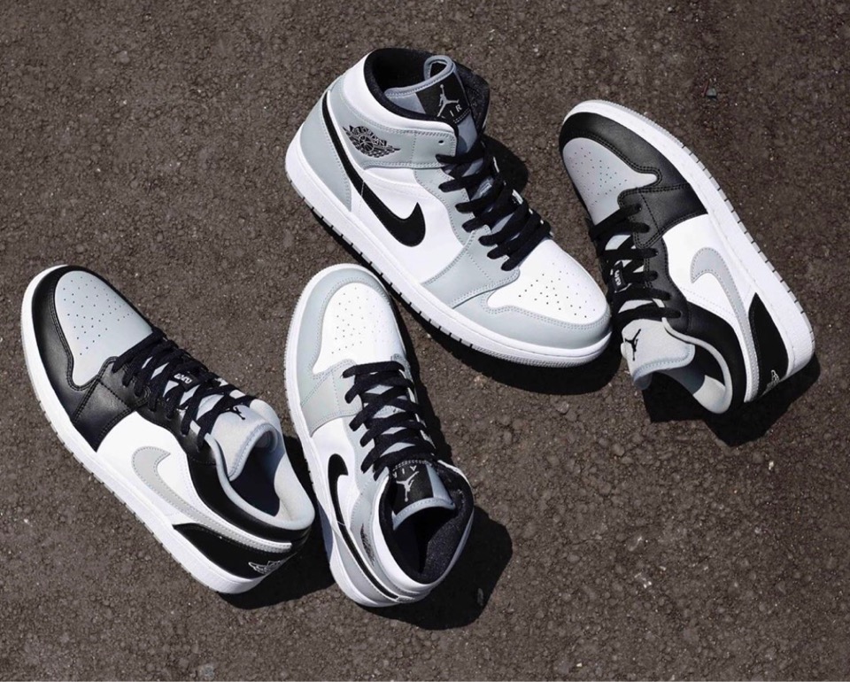 Nike】Air Jordan 1 Low & Mid “Light Smoke Grey”が国内5月1日に発売