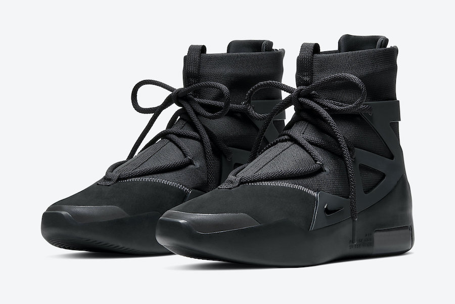 nike air fear of god 1 triple black where to buy