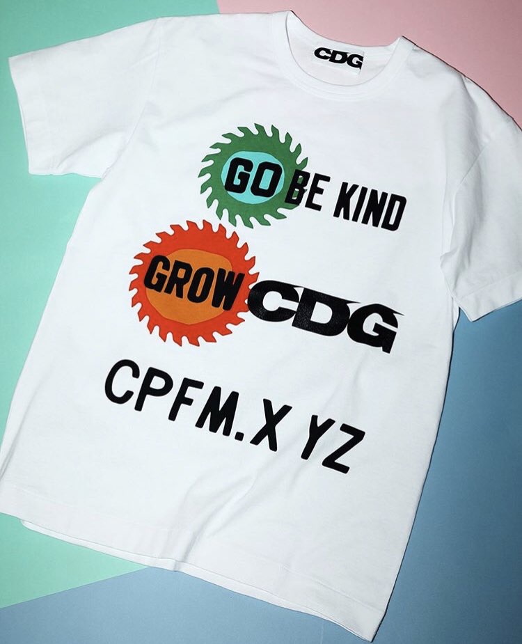 CPFM × CDG】最新コラボTシャツが5月7日に発売予定 | UP TO DATE