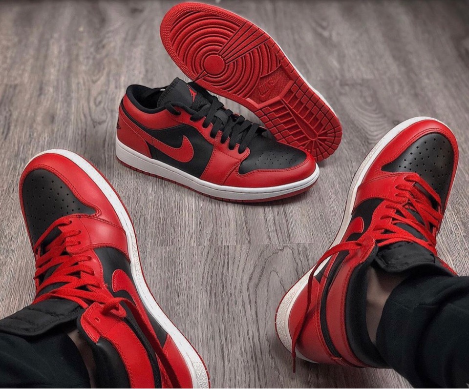 Nike Air Jordan 1 Low Varsity Red 29.0cm