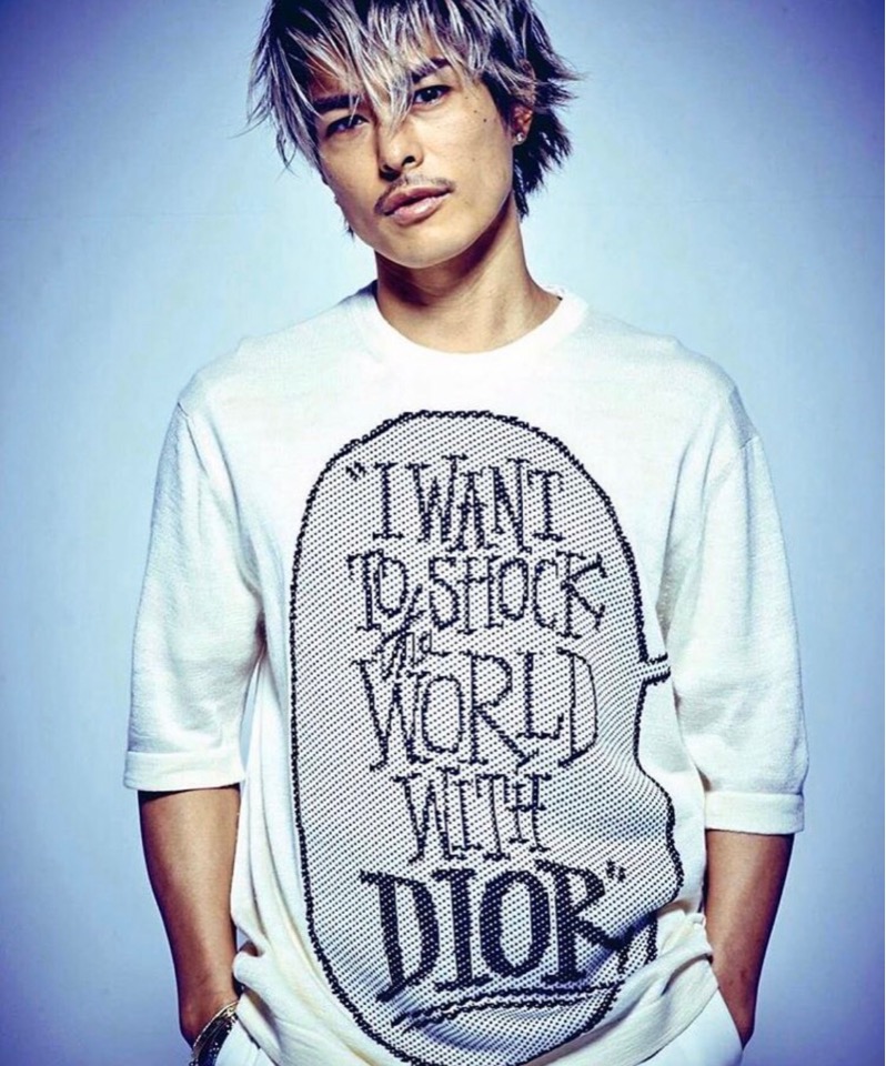 正規 20SS DIOR ディオール ステューシー Tシャツ-