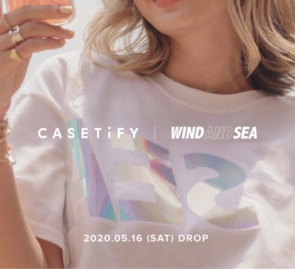 CASETiFY × WIND AND SEA﻿】2020年コラボコレクション第2弾が5月16日に 