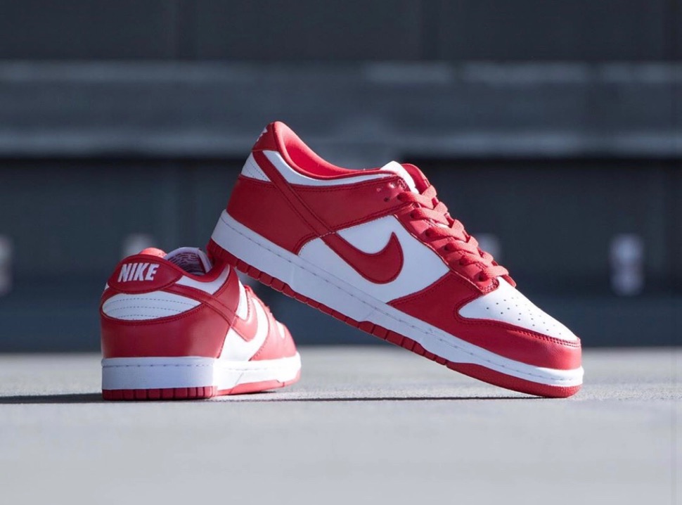 St. John'sカラーのNike Dunk Low SP “University Red”が国内9月9日に ...