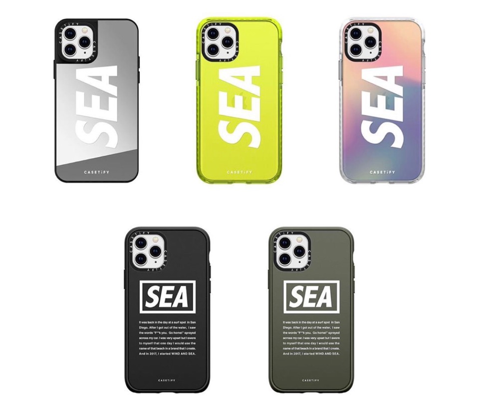 CASETiFY x WIND AND SEA iPhoneXR case