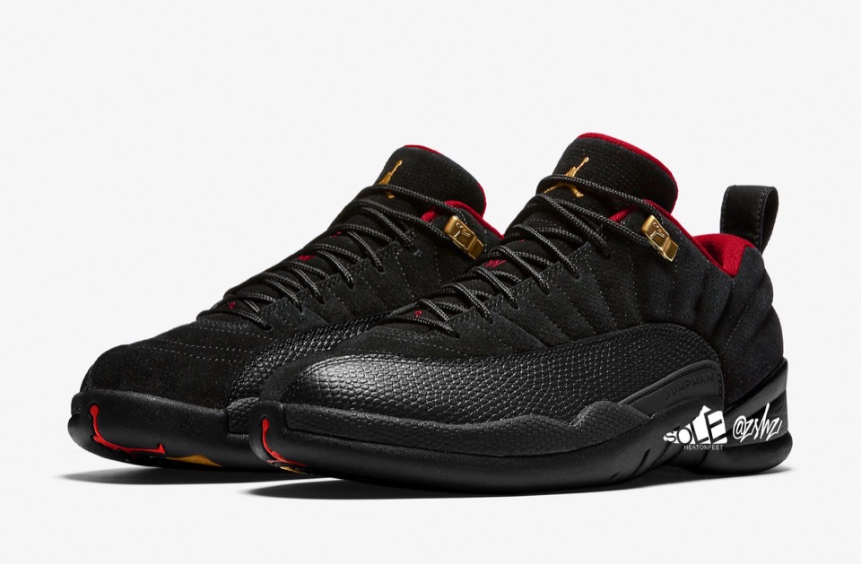 Nike】Air Jordan 12 Retro Low SE “Black 