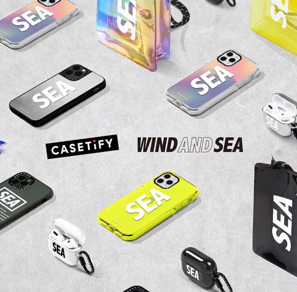 CASETiFY × WIND AND SEA﻿】2020年コラボコレクション第2弾が5月16日に ...