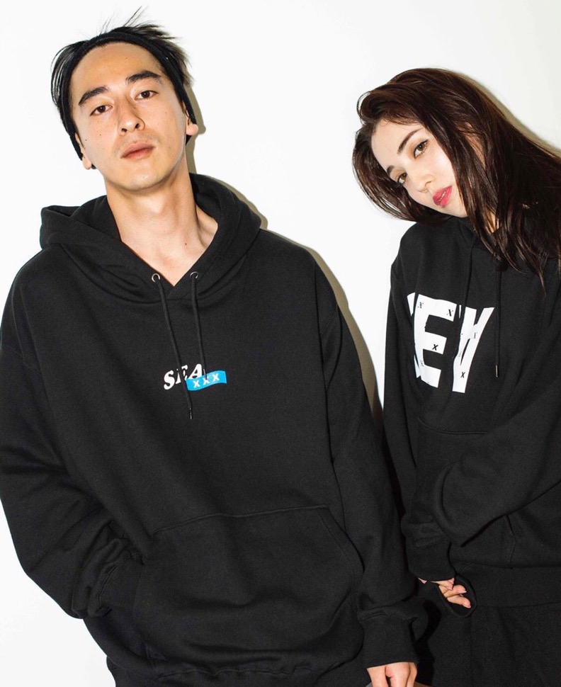 God Selection XXX × WIND AND SEA Hoodie-