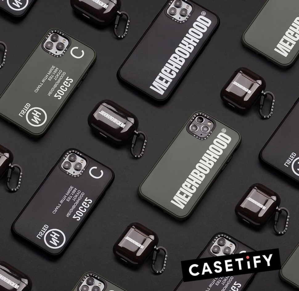 neighborhood×casetify iPhone case