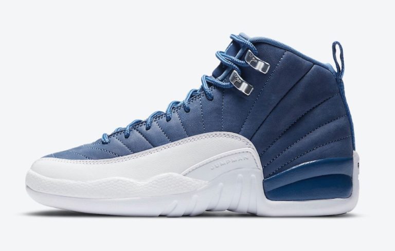 retro 12 stone blue