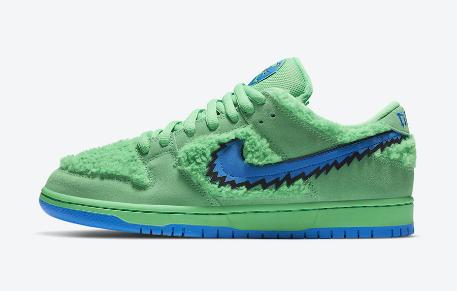 Nike SB × Grateful Dead】Dunk Low Pro QS “Dancing Bear”が国内7月23