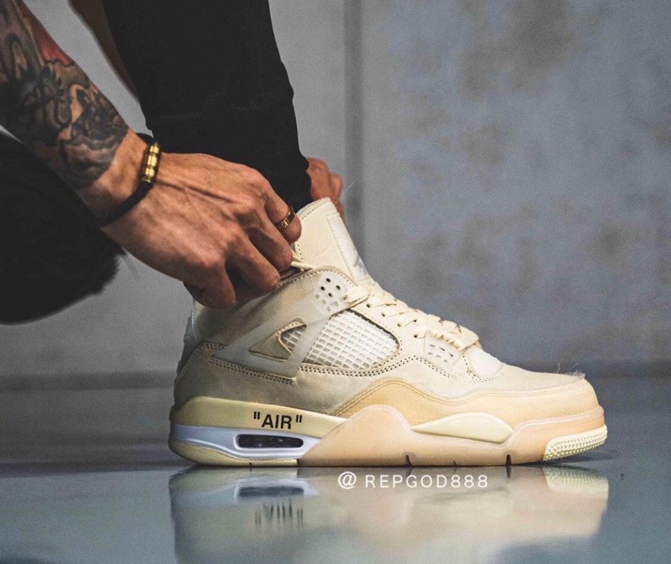 air jordan off white retro 4