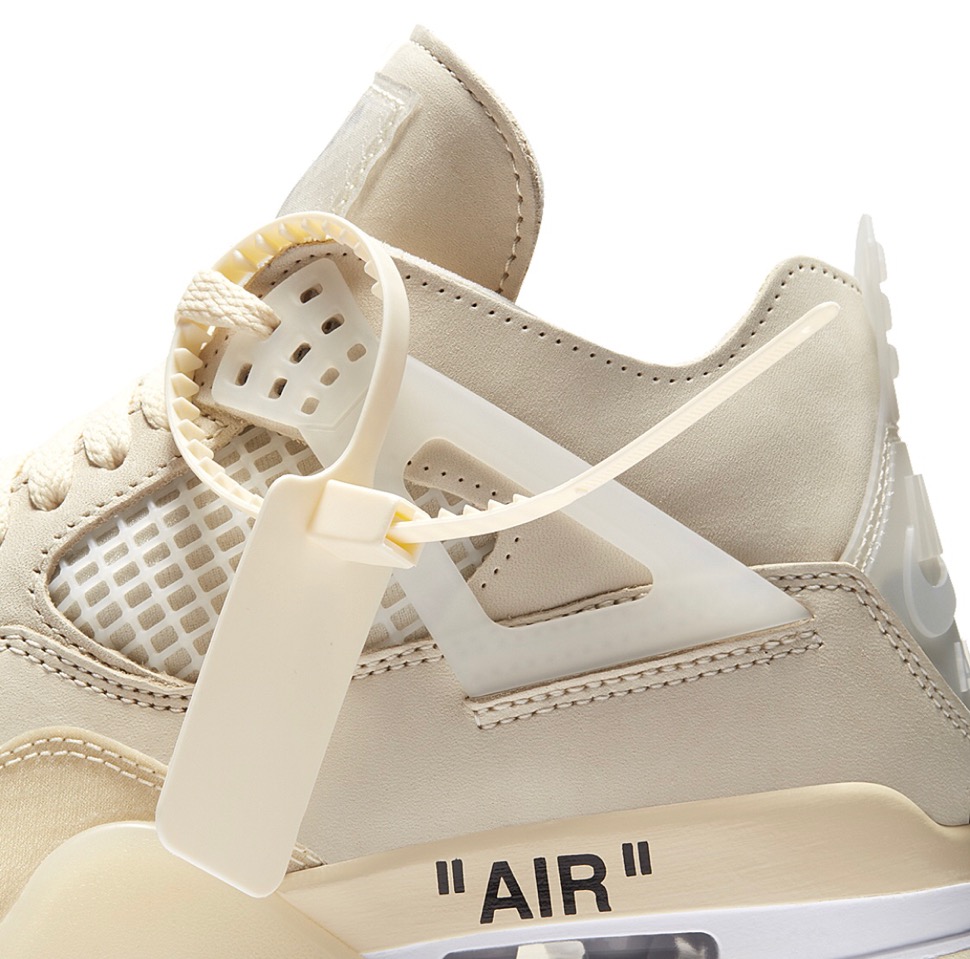 Off-White™ × Nike】Wmns Air Jordan 4 Retro SP “Sail”が8月19日に