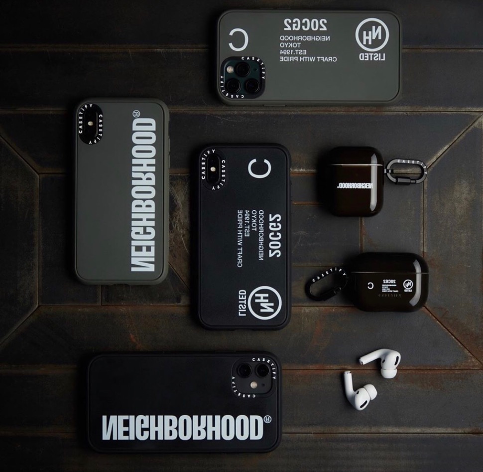 人気TOP CASETiFY×NEIGHBORHOOD① AirPods Proケース 新品 kids-nurie.com