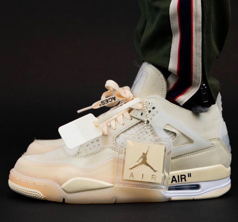 NIKE - AIR JORDAN 4 x Off-White Sail オフホワイト28.0の+