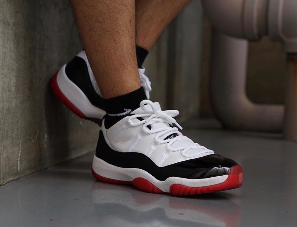 Air Jordan 11 Retro Low Gym Red US7 25cm