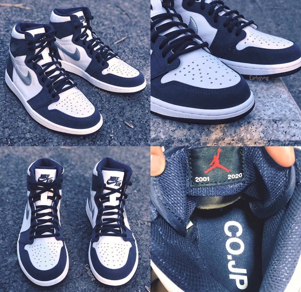 エア ジョーダン 1 HIGH OG CO.JP "MIDNIGHT NAVY"新品未使用サイズ