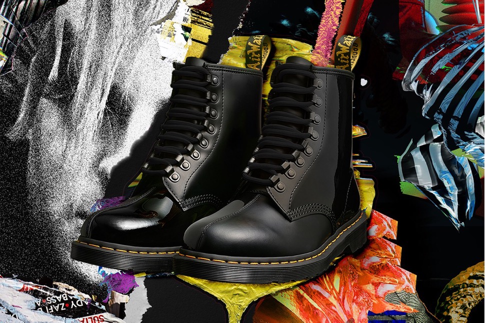 Dr.Martens 1460 8ホール 60周年 ダブルステッチ - ブーツ