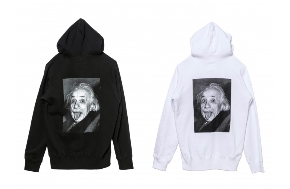 sacai × Albert Einstein】アインシュタインTシャツ&フーディーが7月15 