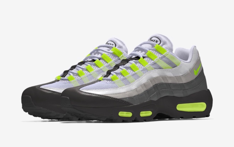 Nike】カスタマイズ可能なAir Max 95 Unlocked 