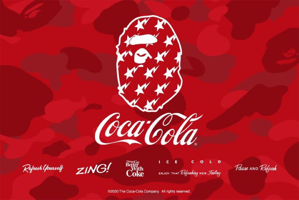 Bape Coca Cola 年第2弾最新コラボコレクションが7月25日に発売予定 Up To Date