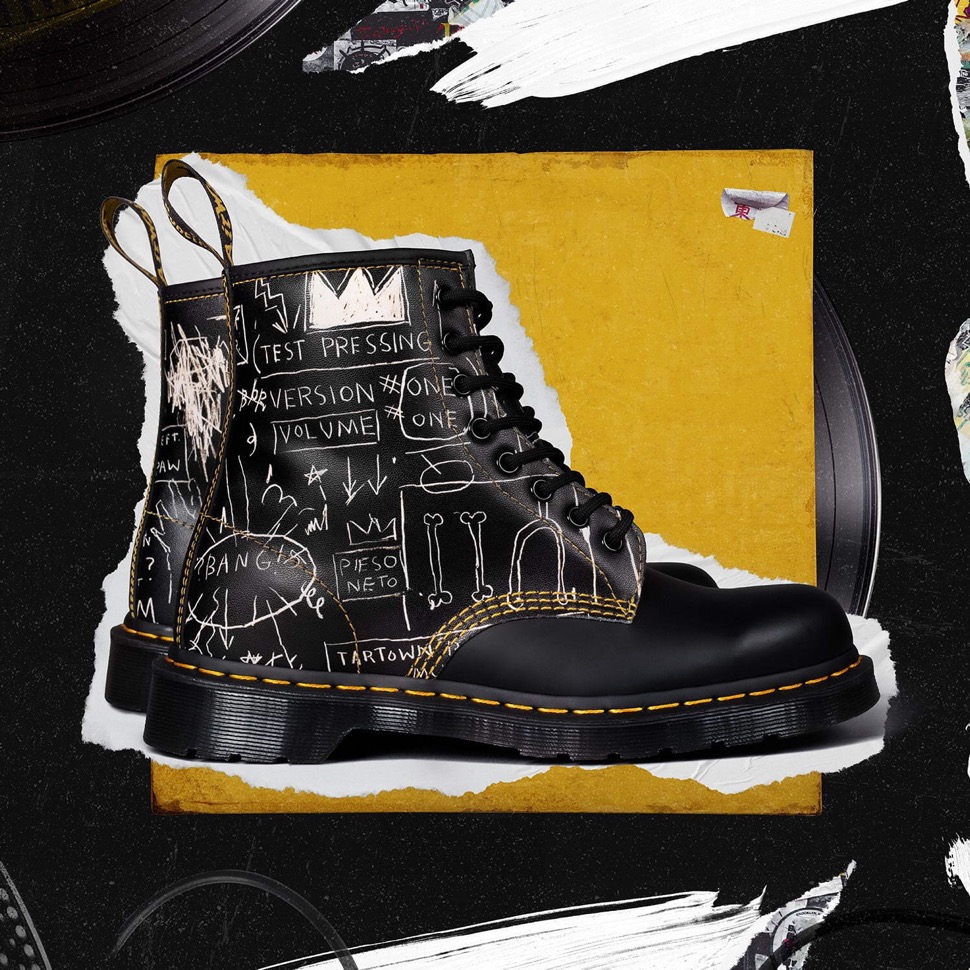 Dr.Martens×BASQUIAT 1461 3ホールシューズ - 靴