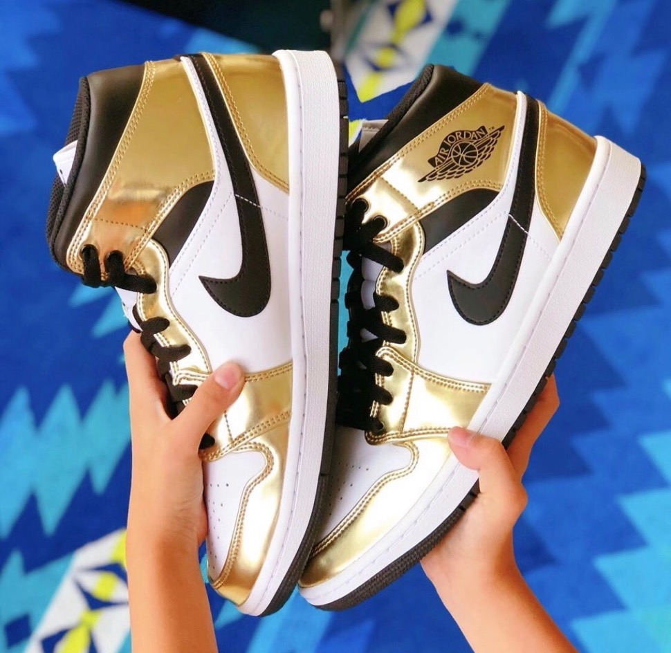 Nike】Air Jordan 1 Mid SE “Metallic Gold”が2020年11月30日に発売 