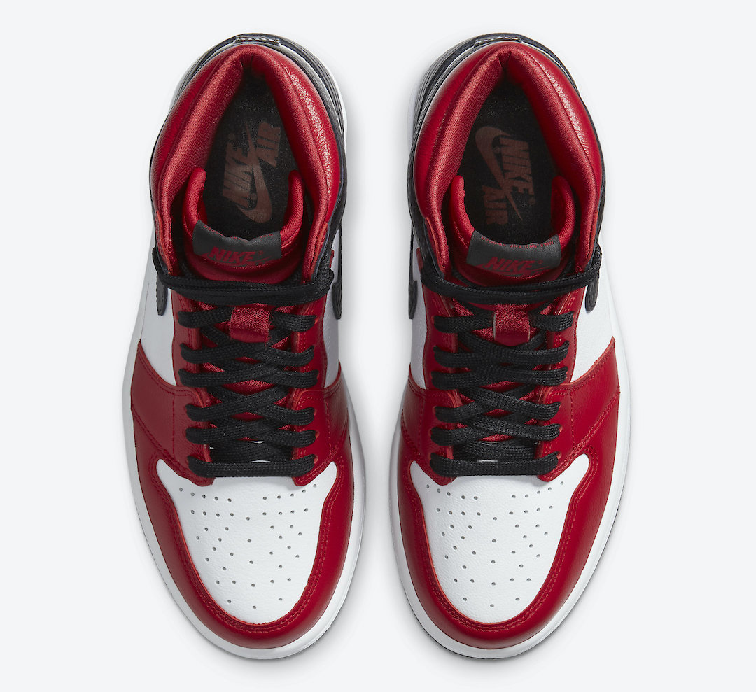Nike】Wmns Air Jordan 1 Retro High OG “Satin Snake Red”が国内8月6 