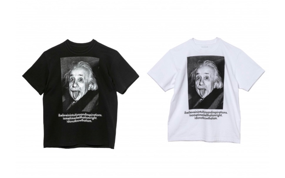 sacai　2020AW Einstein T-Shirt アインシュタインT