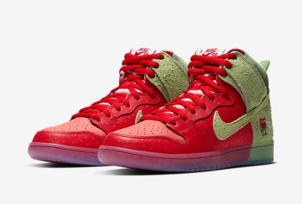 Nike DUNK SB HIGH PRO strawberry