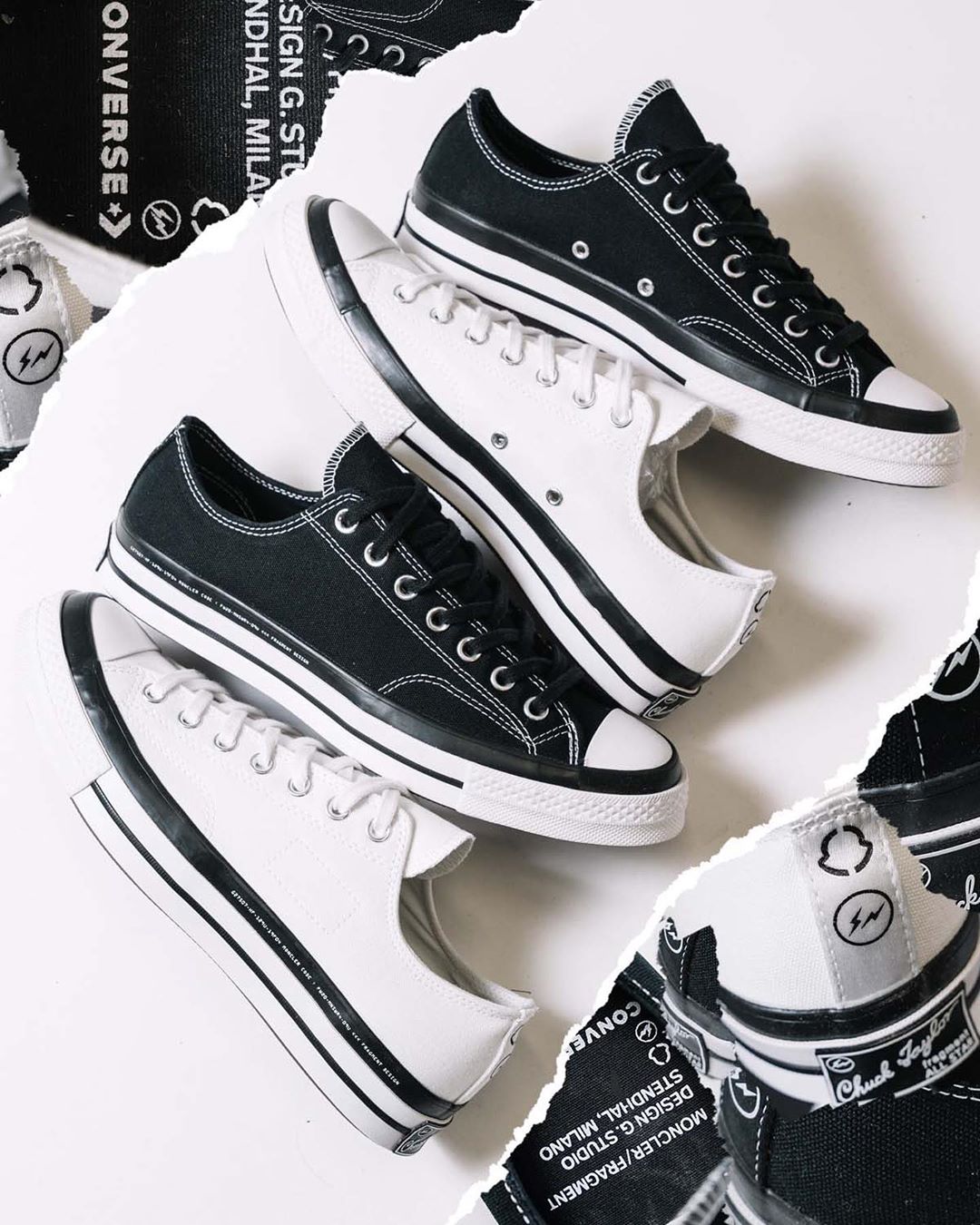 moncler converse fragment 藤原ヒロシ色はネイビー