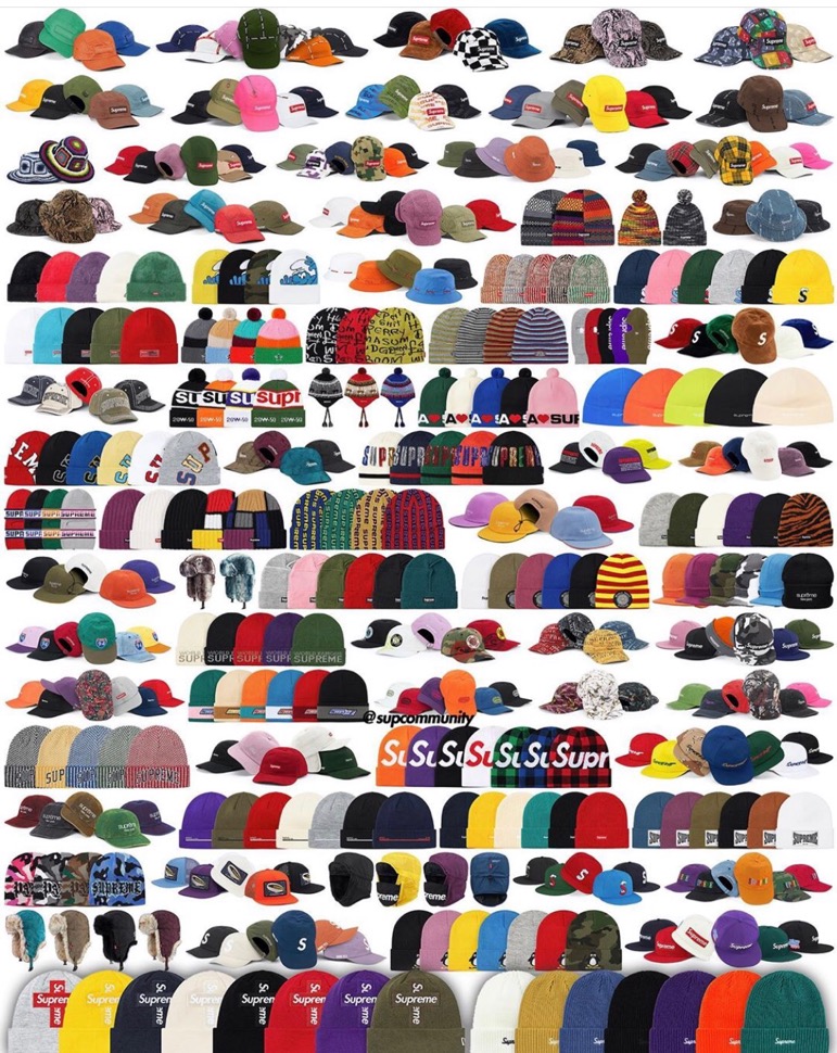 ニット帽/ビーニーsupreme 2020 aw fw NEW ERA S Logo Beanie