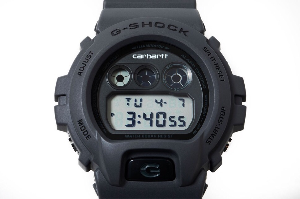 Carhartt WIP × G-SHOCK】初となるコラボ腕時計〈DW-6900〉が2020年8月 