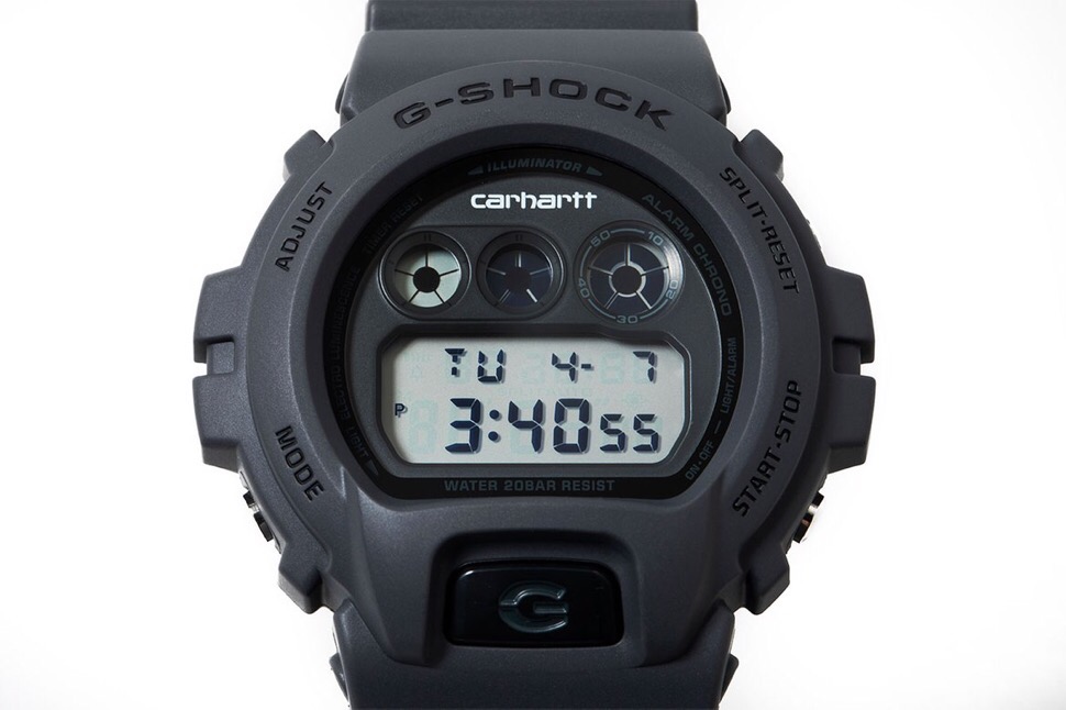 Carhartt WIP × G-SHOCK】初となるコラボ腕時計〈DW-6900〉が2020年8月