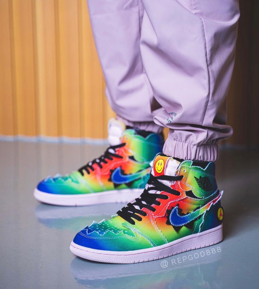 J Balvin × Nike】Air Jordan 1 Retro High OG “Colores Y Vibras”が