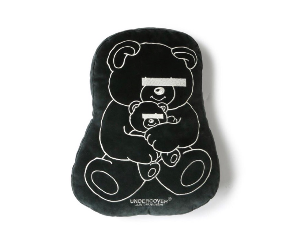 15ss シュプリーム × アンダーカバー Bear Pillow BLACK