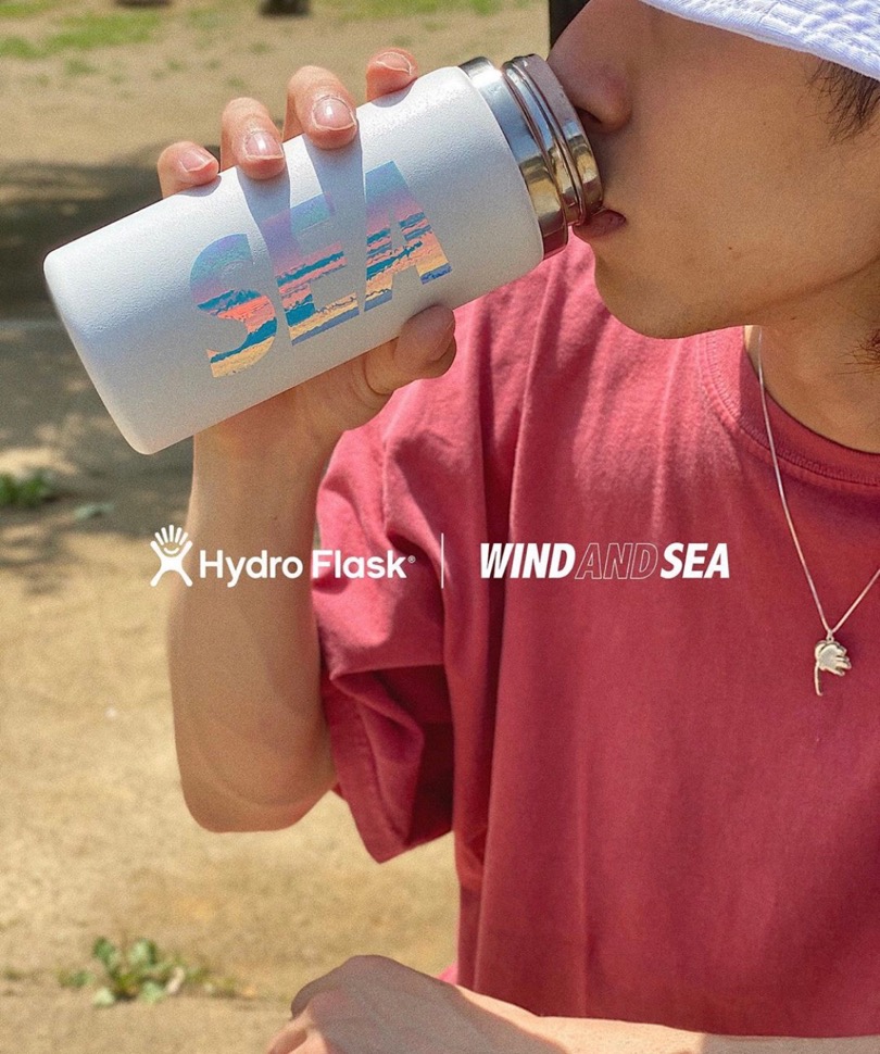 Hydro Flask × WIND AND SEA】最新コラボステンレスボトルが2020年8月 