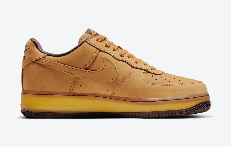 nike wheat air force 1 low