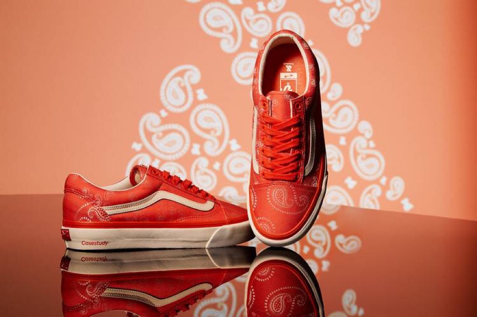 Case Study × VANS VAULT】バンダナ柄のOld Skoolが海外9月10日に発売