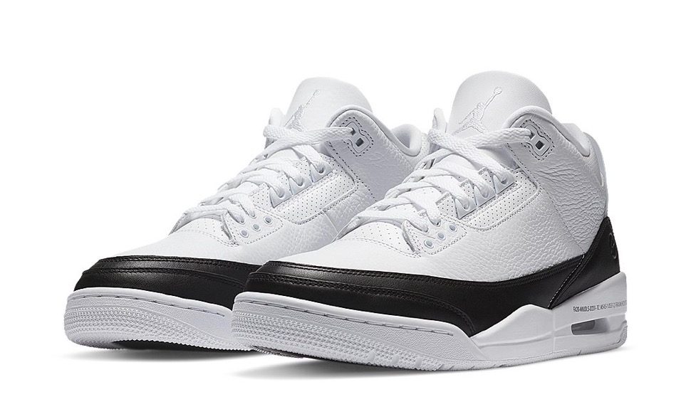 fragment design × Nike】Air Jordan 3 Retro SP “White/Black”が国内9 