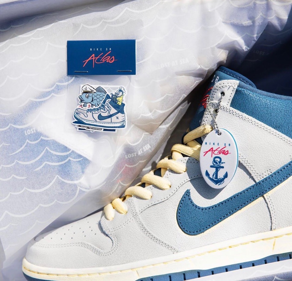 Nike SB × Atlas】Dunk High Pro QS “Lost At Sea”が国内2020年10月2日 ...