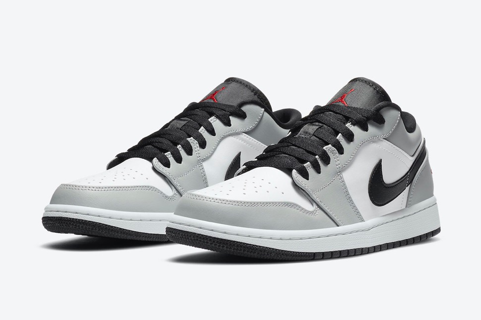 gray jordan 1 low