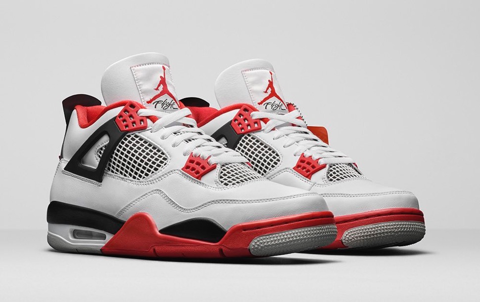 new jordan 4 red