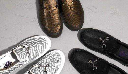 【NEEDLES × VANS VAULT】CLASSIC SLIP-ON 全3色が国内9月12日に発売予定