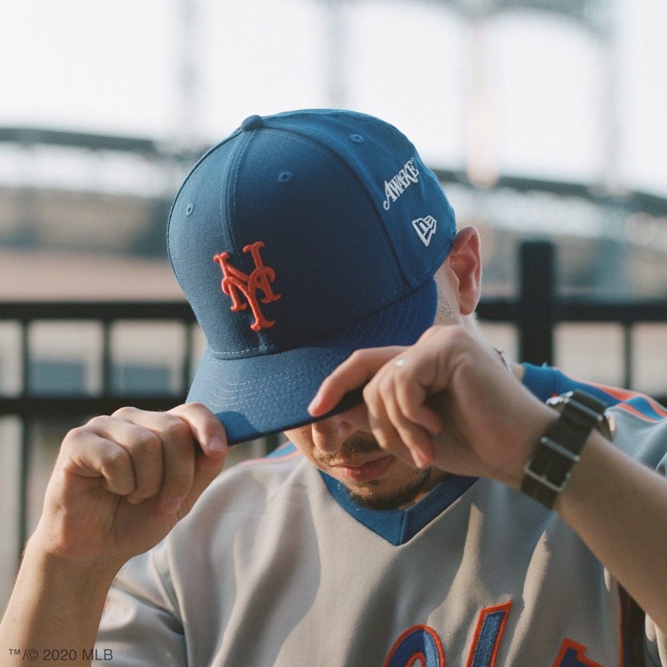 59FIFTY AWAKE NYニューヨークヤンキースサブウェイシリーズブルー ...