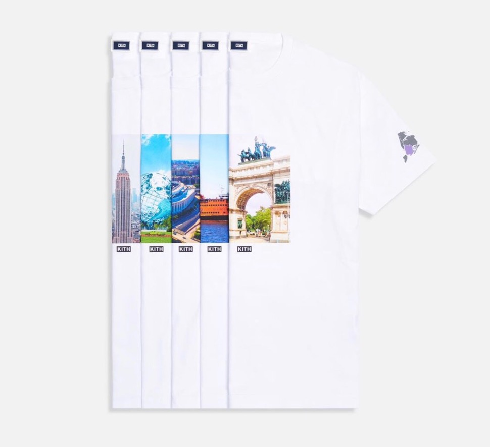 Kith】ニューヨーク市5区にインスパイアされたTシャツが10月12日に発売